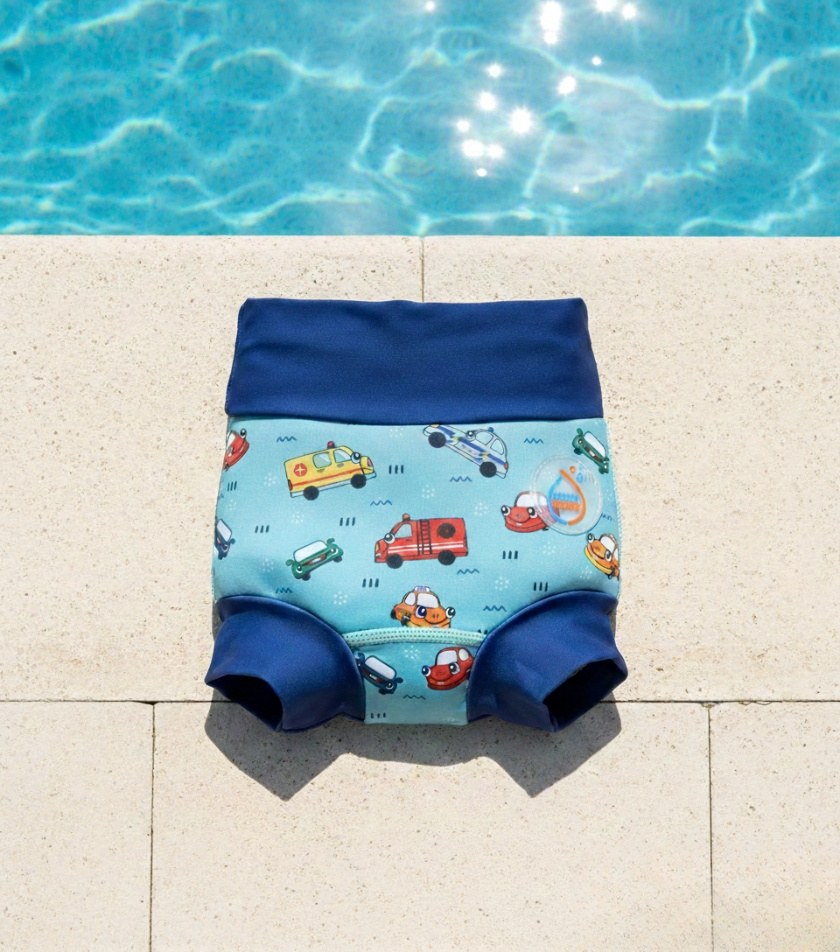 Dječji kupaći kostimi za dojenčad AquaKiddo Swim Nappy Cars