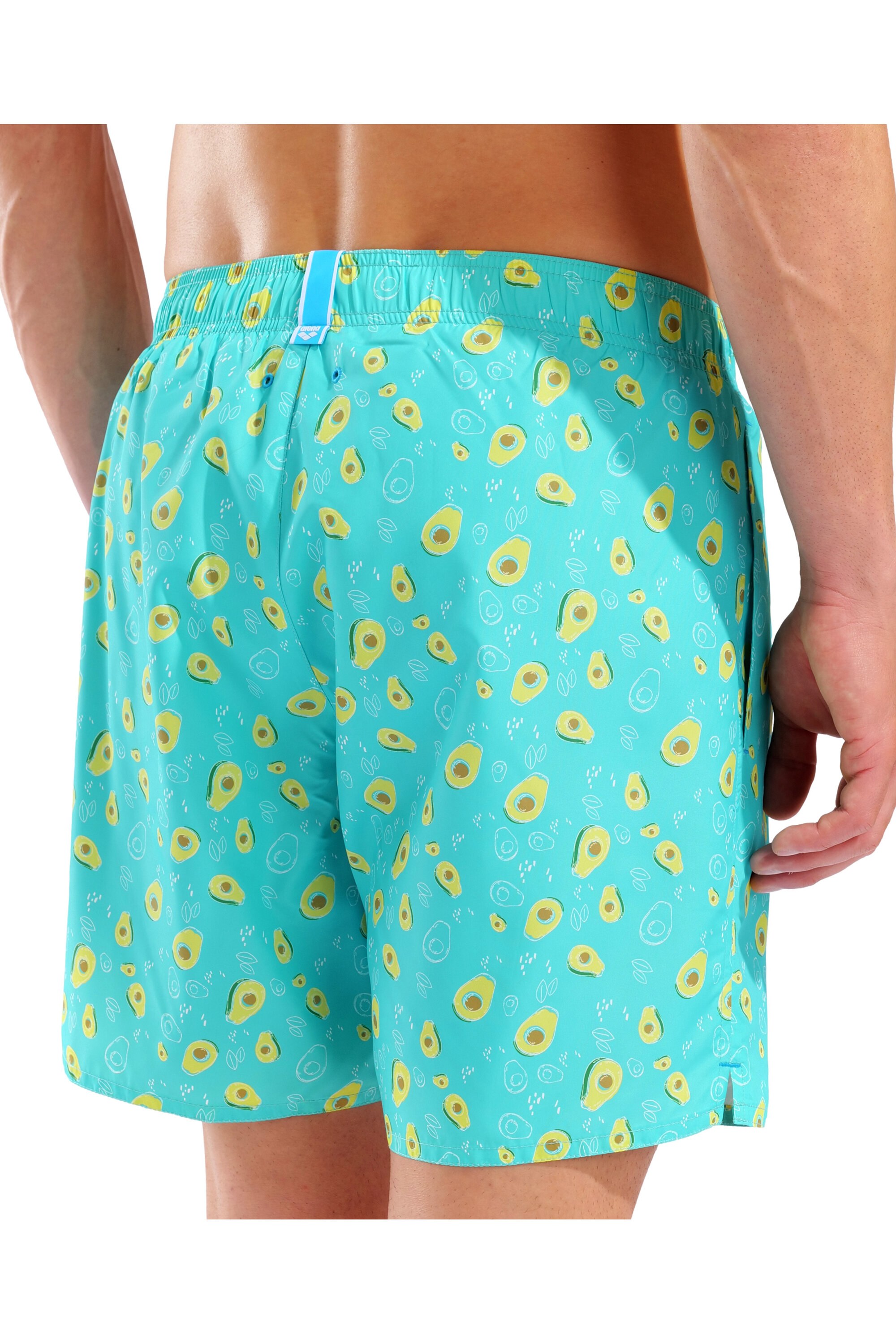 Arena Water Prints Beach Boxer Avocado