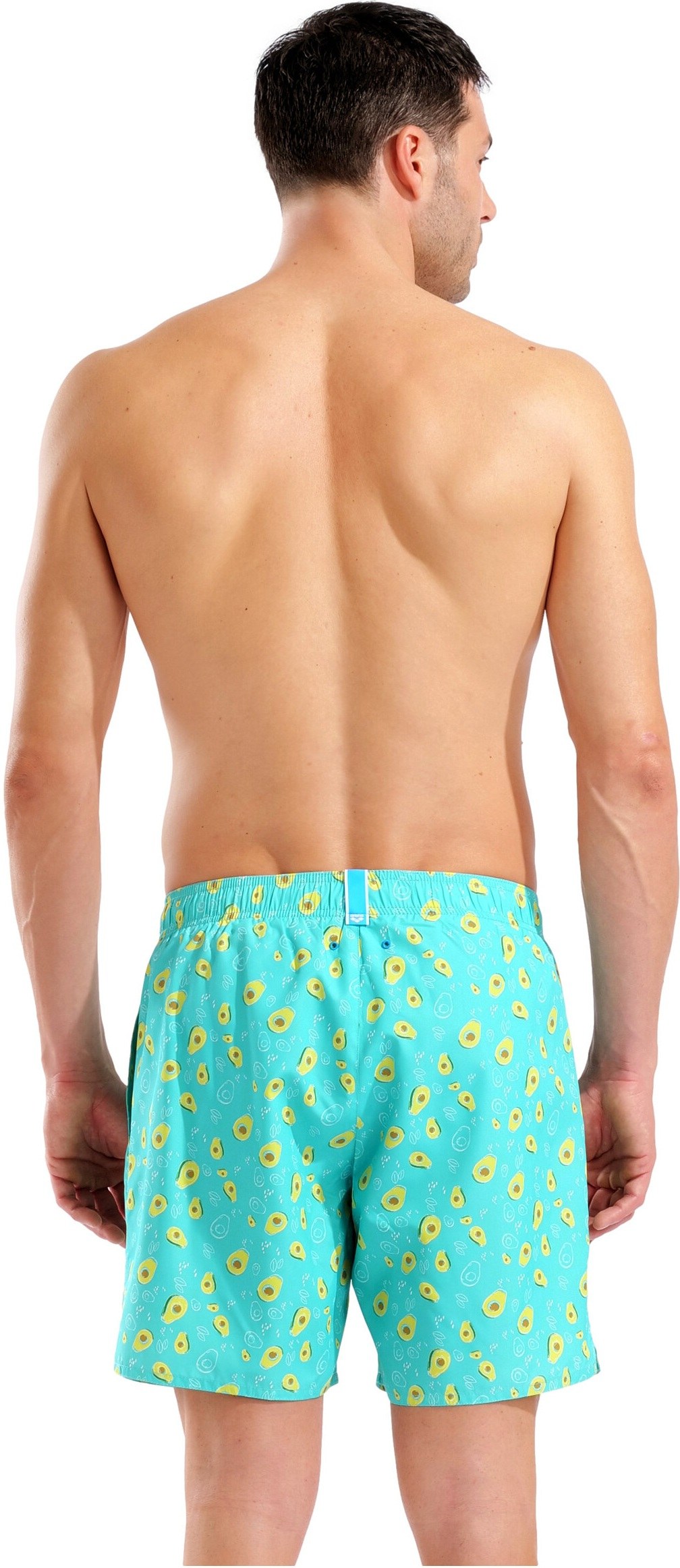 Arena Water Prints Beach Boxer Avocado