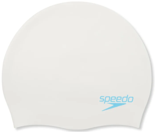 Speedo Plain Moulded Silicone Junior Cap